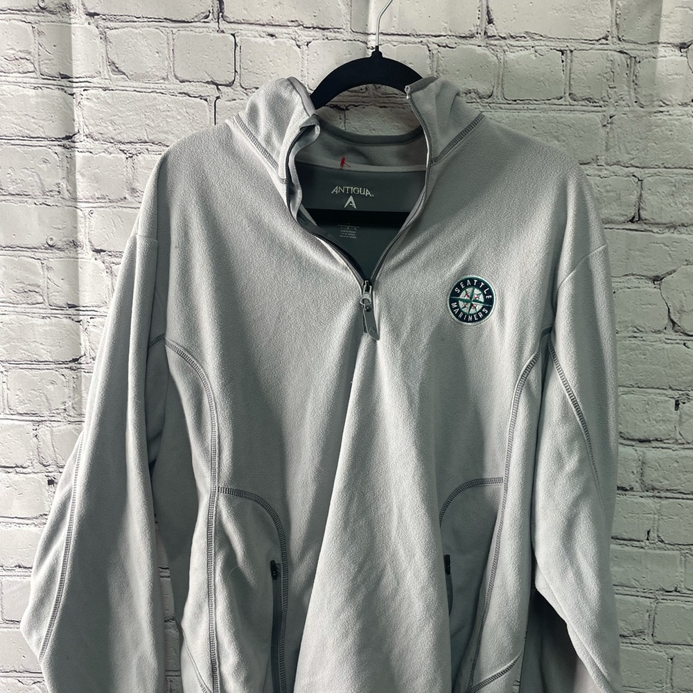 Antigua Seattle Mariners Quarter Zip Pullover
